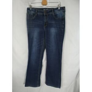 Wallflower 14 Plus Regular Luscious Curvy Fit Denim Jeans Straight Leg Pockets